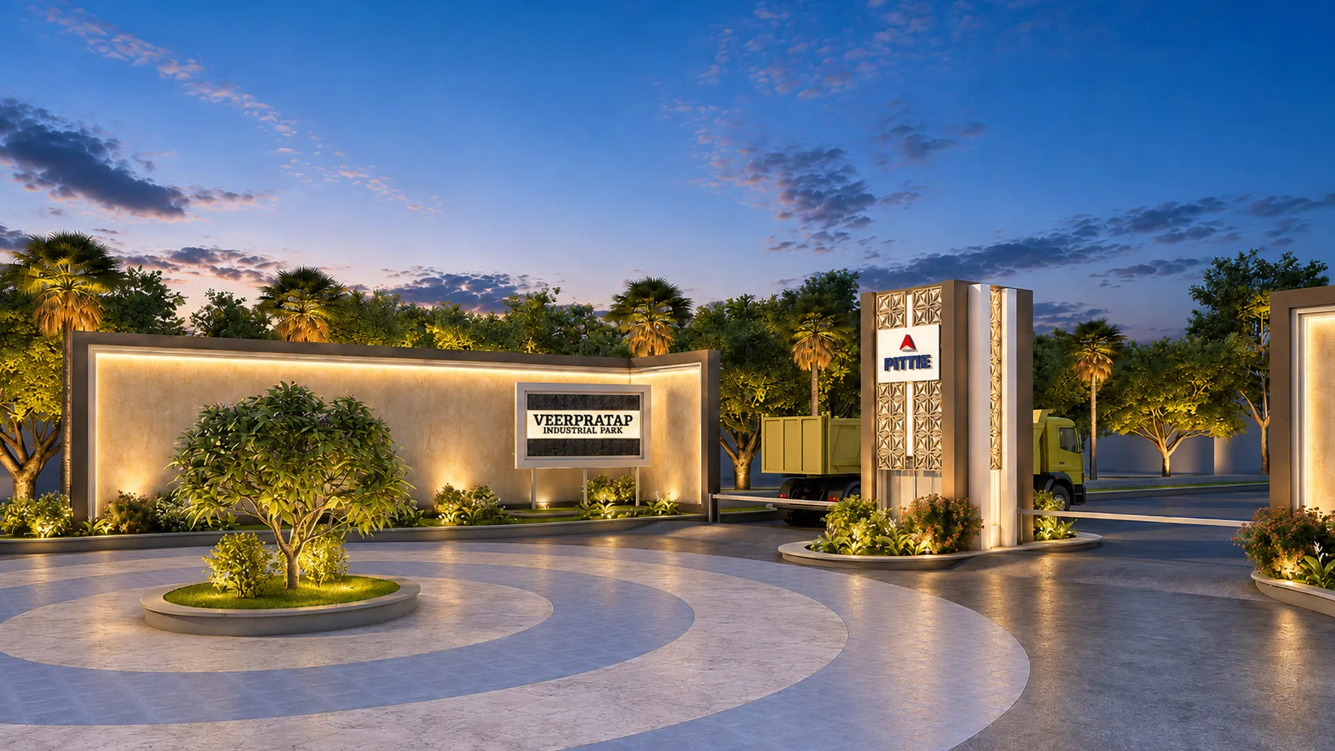 Veerpratap Industrial Park entrance