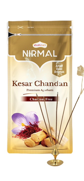 Nirmal Kesar Chandan premium agarbatti pack